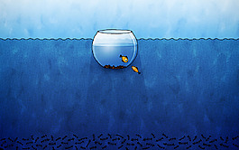 魚缸背景
