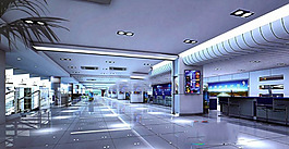 營業(yè)廳模型