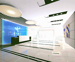 電信營業廳模型