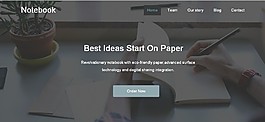 notebook單頁跳轉html5