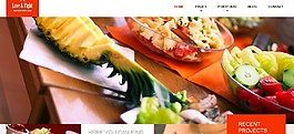 紅色扁平風(fēng)格設(shè)計HTML5