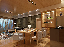 華麗室內(nèi)效果3D模型素材