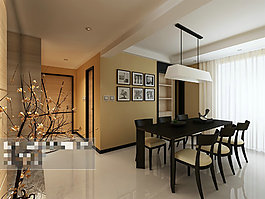 華麗場景室內(nèi)3D模型素材