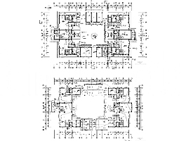 小院建筑cad圖