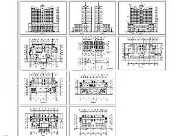 酒店方案cad圖紙