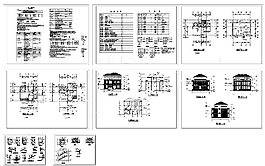 公寓楼cad图纸