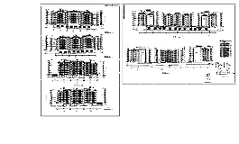 多層商住樓cad