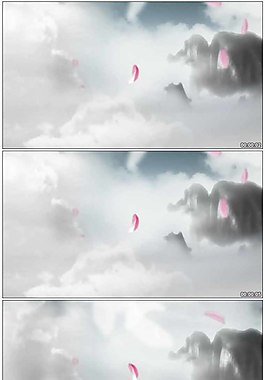 唯美水墨風格中國風背景