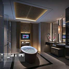 衛(wèi)浴空間設(shè)計3Ｄ模型素材