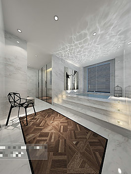 衛(wèi)浴設(shè)計(jì)布景3Ｄ模型素材