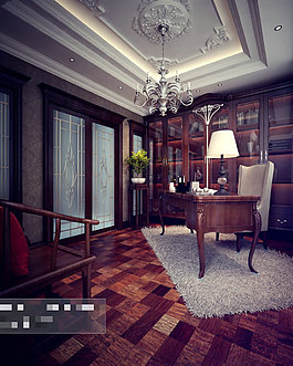 古典書房3Ｄ模型素材