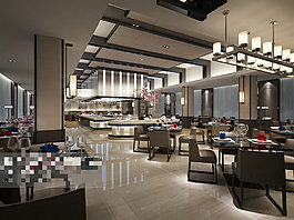 酒店空間設(shè)計3Ｄ模型素材