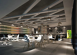 酒店室內(nèi)場景3Ｄ模型素材