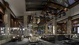 酒店室內(nèi)設(shè)計(jì)3Ｄ模型素材