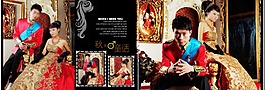 婚紗寫真宮廷模板psd