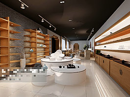 展廳空間場景設(shè)計素材3Ｄ模型素材