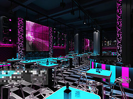 KTV場(chǎng)景3Ｄ模型素材