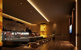 酒吧室內(nèi)素材3Ｄ模型素材