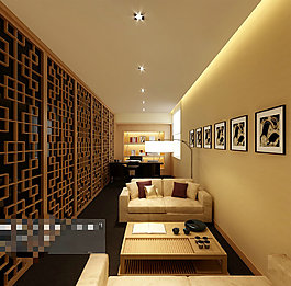 會(huì)議室場(chǎng)景3Ｄ模型素材