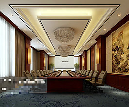 辦公室場(chǎng)景3Ｄ模型素材