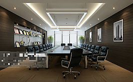 辦公會議設計模板3Ｄ模型素材