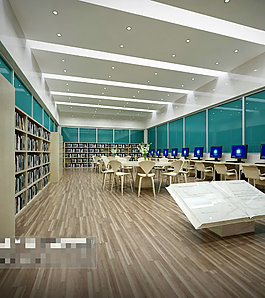 辦公場所設計素材3Ｄ模型素材