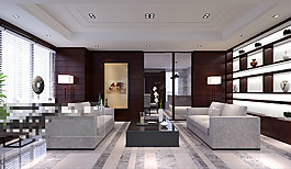 辦公會議設計3Ｄ模型素材