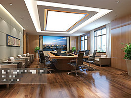 辦公場(chǎng)景模板3Ｄ模型素材