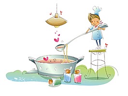 湯鍋插畫