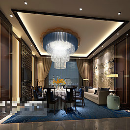 華麗包間設(shè)計(jì)3Ｄ模型素材