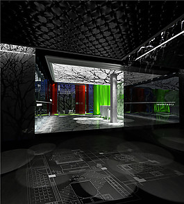 室內(nèi)場(chǎng)景3Ｄ模型素材