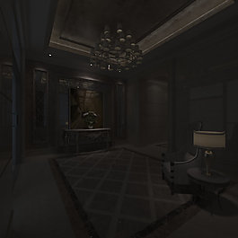臥室內場景3D模型素材