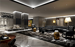 室內(nèi)家居場(chǎng)景3D模型素材