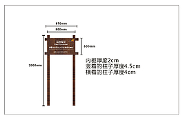 健身房門口提示牌