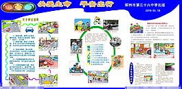 交通安全教育板報