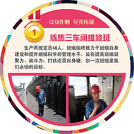 圓形企業(yè)海報(bào)