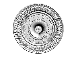 花紋設計素材3Ｄ模型素材