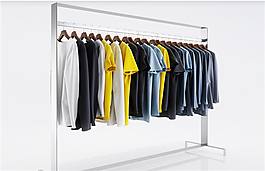 衣物間3Ｄ模型素材