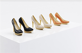 高跟鞋3Ｄ模型素材