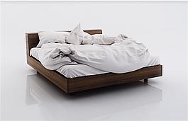 床鋪制品3Ｄ模型素材