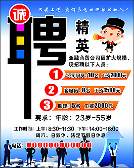 诚聘