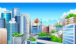 城市矢量矢量素材