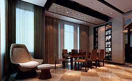 餐廳模型設(shè)計(jì)