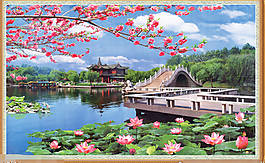 巨幅風(fēng)景畫(huà)