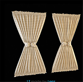 白色窗簾素材3Ｄ模型素材