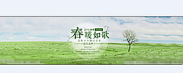 簡(jiǎn)潔春天海報(bào)