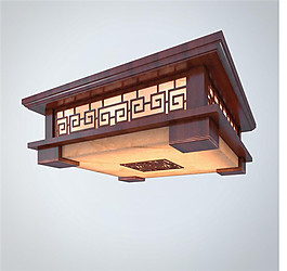 古典花式燈具3Ｄ模型素材