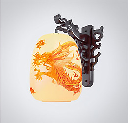 龍紋燈具3Ｄ模型素材