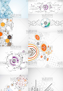創(chuàng)意科技時(shí)尚背景矢量素材
