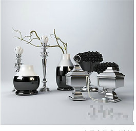 花瓶裝飾3Ｄ模型素材